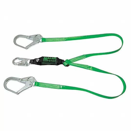 Liquid Repellant Shock-Absorbing Lanyard8798PCR/6FTGN Shock-Absorbing Lanyard Honeywell Miller 8798PCR6FTGN