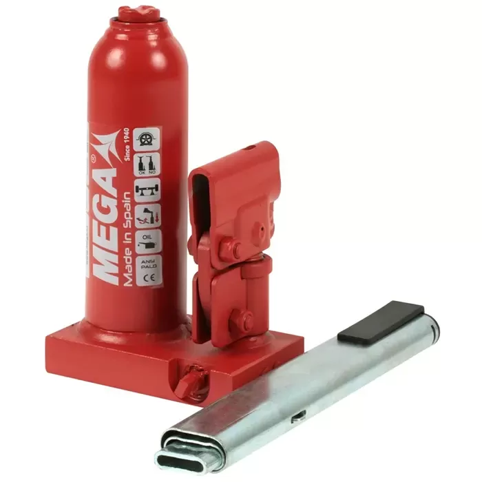 Hydraulic Bottle Jack, 5 T, 4.5 kg, Made in spain Bottle Jack Mega MEGA-BR5