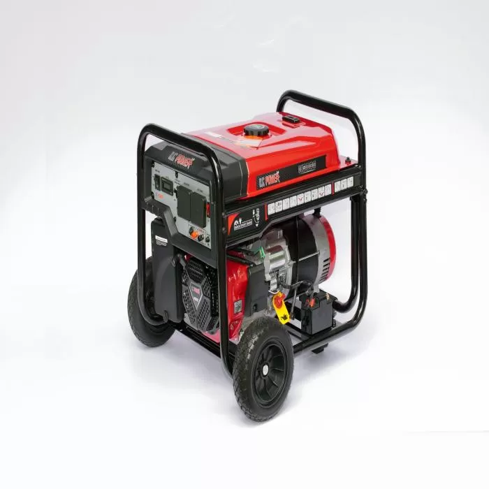 Gasoline Generator, 6KW, 220V-60HZ, Fuel tank 28 Liter, Electric starter, 92Kg Generator Kc Power K6000
