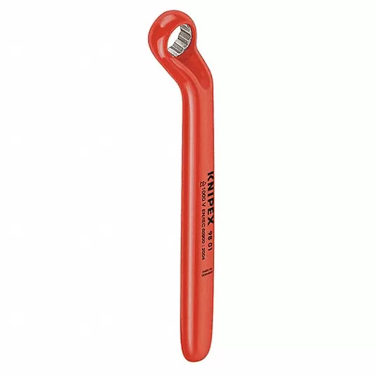 Insulated Box End Wrench 8mm 6-3/32 in, Germany , 980108 Box Wrench Knipex 98 01 08