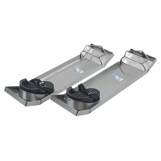 Concrete Slider Knee Board, Stainless, 8-1/2 W x 28 in L Knee Board Kraft Tool CC162