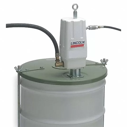 Air Operated Drum Pump, Unmetered Dispensing with Manual Shut-Off, For Container Type Drum Air Operated Drum Pump Lincoln 2535