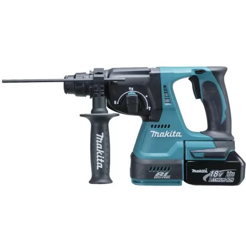 Cordless Brushless Combination Hammer, For Concrete, Wood, Steel, 24mm ,18V , 0-950rpm, 3.8kg Combination Hammer Makita DHR242RTJ
