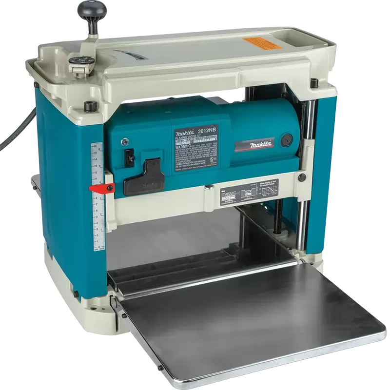 Wood Planer, Planing Width304mm(12 inch), Planing Depth 3mm,1650W, 8500rpm, 28.1kg Planer Makita 2012NB