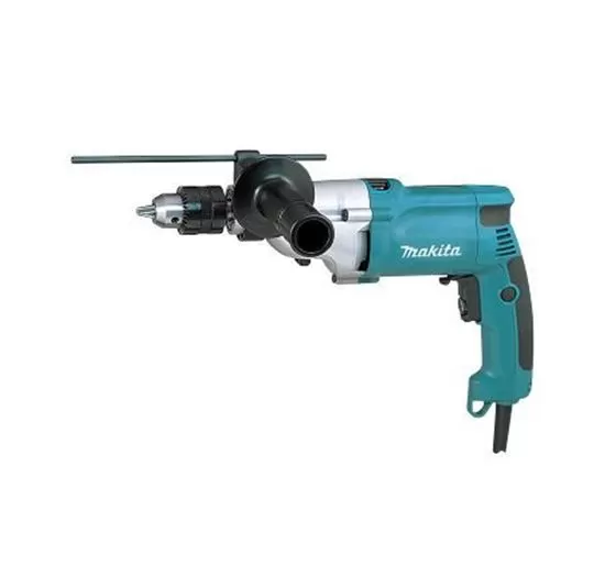 دريل ( مثقاب دقاق كهربائي) للحفر في الحديد والخشب والطوب ، رأس 13مم (2/1 بوصة) ، 720 وات، 0-2900 دورة في الدقيقة، 2.5 كجم 2-Speed Impact Drill ماكيتا HP2050