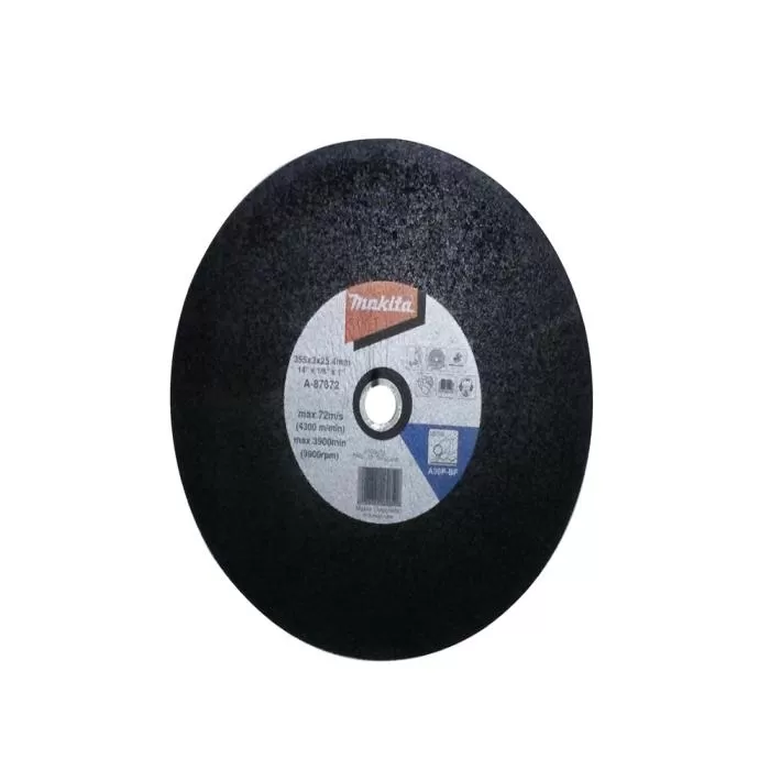 Accessories, Abrasive cut-off wheel for Portable Cut-off (355 x 3.0 x 25.4) Abrasive cut-off wheel Makita A-87672