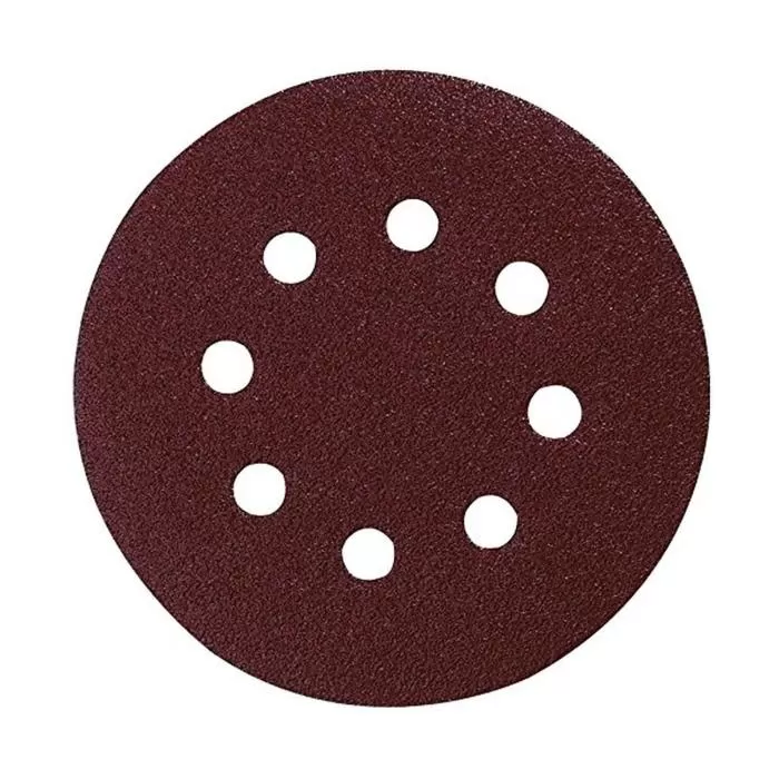 Accessories, Abrasive Disc – Pre Punched, Hook & Loop, 150mm (Grit 100) Abrasive Disc Makita P-31946