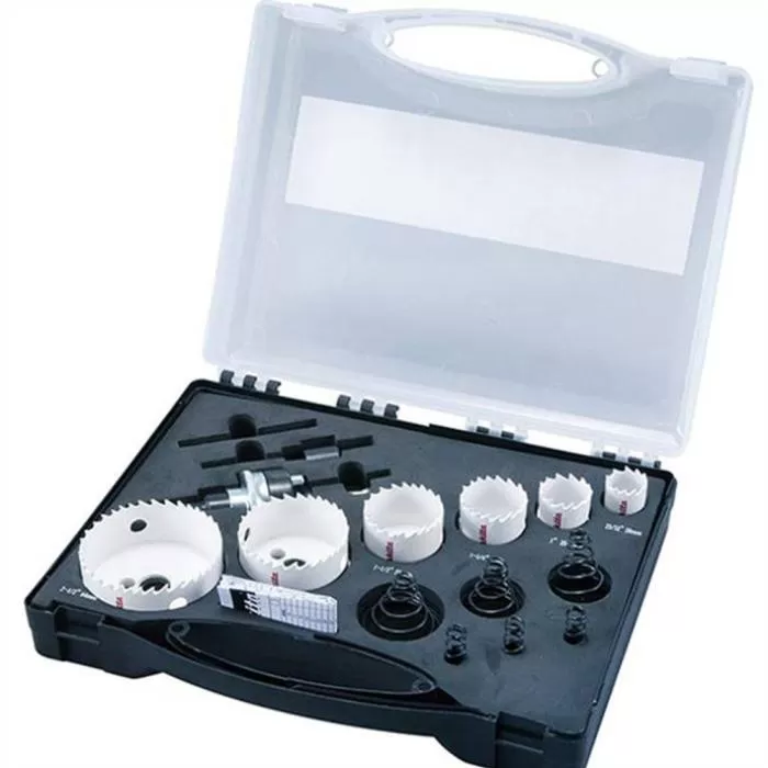 Accessories, Hole saw kit for sheet metal 15 PCS/SET(Assorted) Accessories Makita B-38663