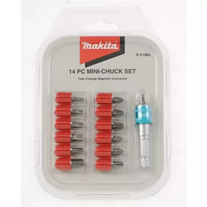 14 pcs Mini Chuck Set Chuck Set Makita P-51960