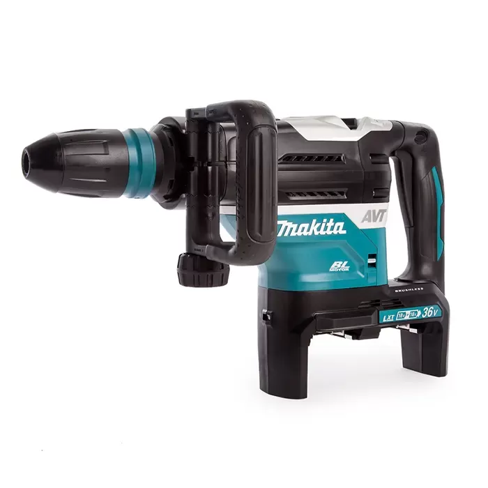 Cordless Rotary Hammer, 2 Operation Modes, 40mm, 250 ~ 500 rpm, 7.2kg Cordless Rotary Hammer Makita DHR400ZKUN