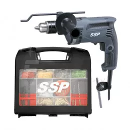 Hammer Drill For Steel , Wood , Masonry , Chuck 13mm( 1/2 inch) , 710W,0-3200rpm, 2.1kg Drill Makita MHP161KSP