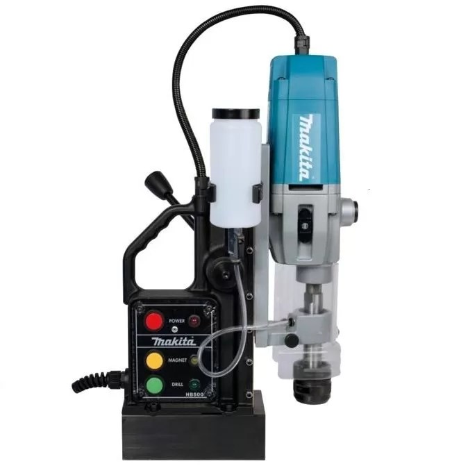 Magnetic Drill, Max. Drilling Capacity: 50mm, Power: 1150W, 650rpm, 17.9kg Drills Makita HB500