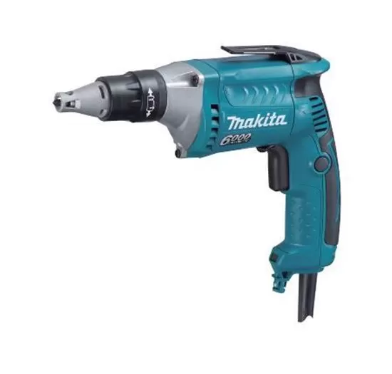 Drywall Screw Driver, Hexagon Drive 6.35 mm (1/4 inch), 570W, 0~6000rpm, 1.4kg Dry Wall Screwdriver Makita FS6300