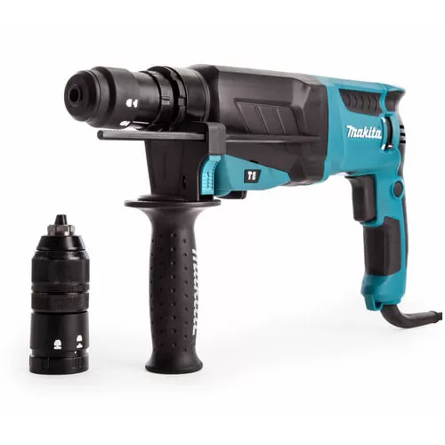 Rotary Hammer, 3-in-1, SDS Plus, Concrete 26mm, 800W, 1200rpm, 3kg Hammer Makita HR2630T