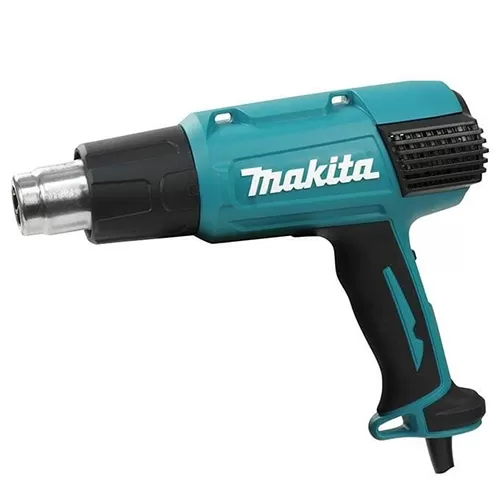 Heat Gun / Hot Air Gun, Temperature 50~650°C, Air Flow 280~500L/min, 2000W, 0.73kg Heat gun Makita HG6530