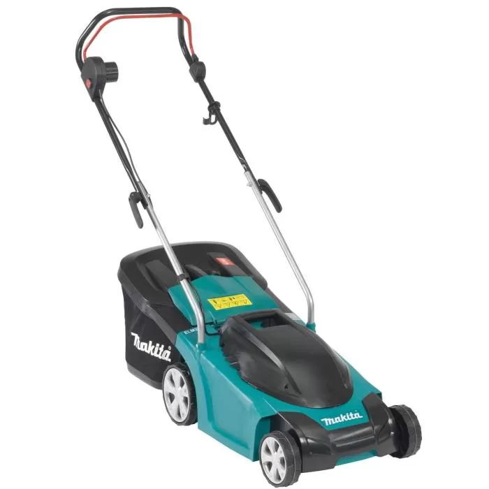Electric Lawn Mower, Cutting Width 370mm, 1400W, 3400rpm, 40 L, 10.2kg Lawn Mower Makita ELM3720
