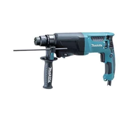 Rotary Hammer، For Concrete, Steel, Wood, 2 Operation Modes, 800W, 0-1200rpm, 2.8kg Rotary Hammer Makita HR2600
