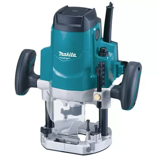Plunge Router, Plunge Capacity 0~60mm, 12mm (1/2Inch), 1650W, 22000rpm, 5.5kg Router Makita M3600B