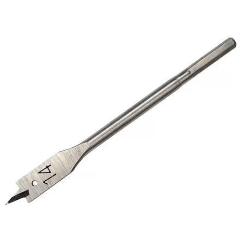 Accessories, Spade(Flat) Bit for wood, 14mm Spade Bit - Flat Makita D-07711