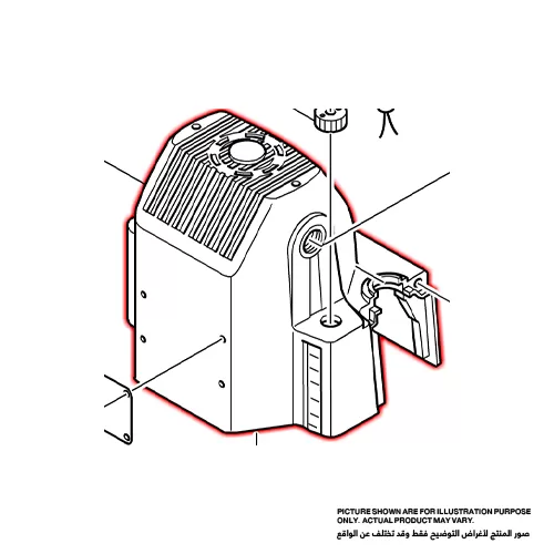 MOTOR HOUSING Spare parts Makita Makita 157109-0