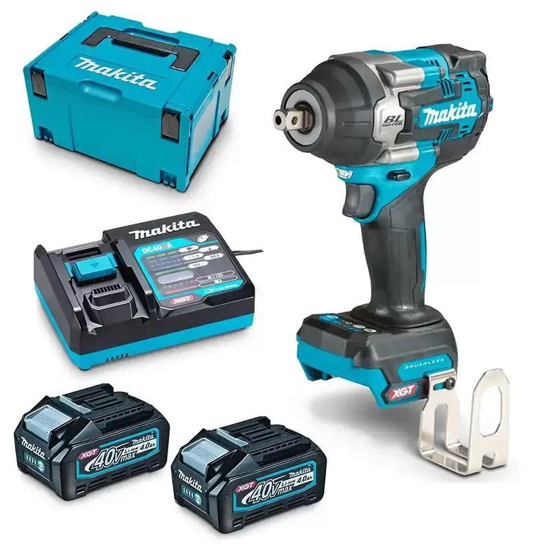 Cordless Impact Wrench, 1/2 inch, 40V, 0 ~ 2,900 rpm, 760Nm, 2.0 kg Cordless Impact Wrench Makita TW008GM201