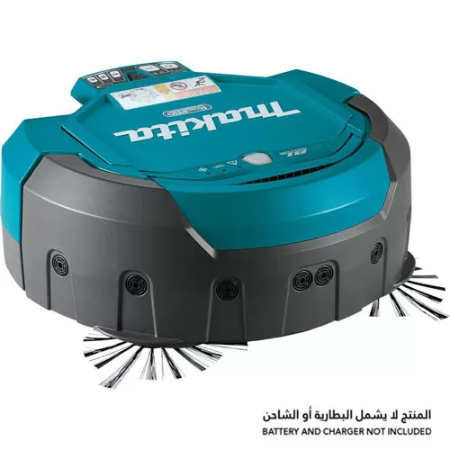 Cordless Robotic Vacuum Cleaner, 36V, 2.5L, Max Cleaning Area 500m², Max Running Speed 0.3m/sec, 7.3kg Vacuum Makita DRC200Z