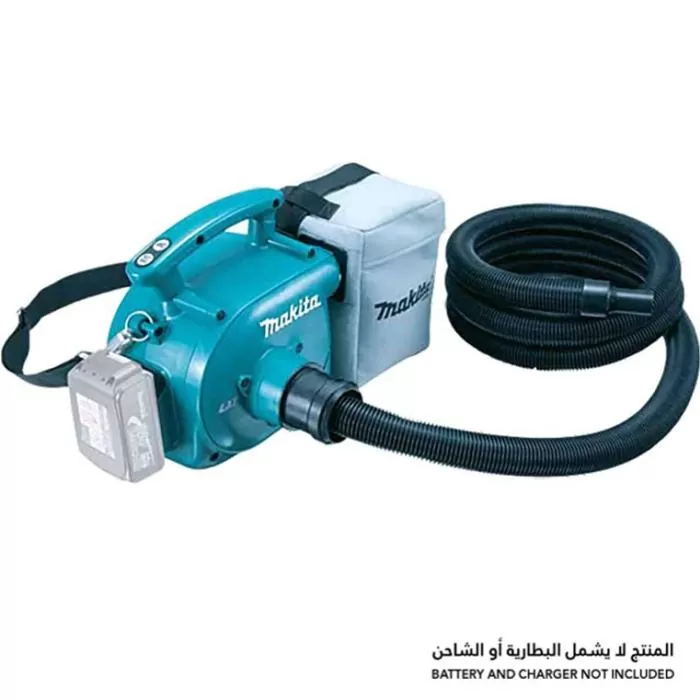 Cordless Dust Extractor / Blower, 18V, 2 in 1 machine, Variable switch, 3L , Suction 5.5kPa, 4.3kg Cordless Dust Extractor / Blower Makita DVC350Z