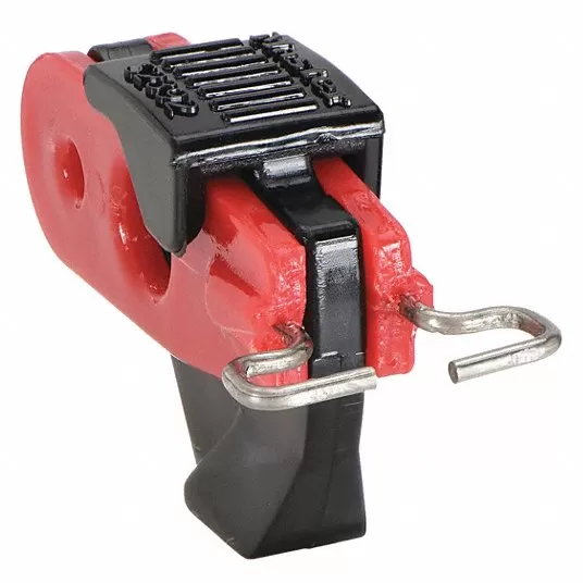 Miniature Circuit Breaker Lockout, 120/277, Pin-In, Standard Lockout Type, Steel/Plastic4EMY8 Miniature Circuit Breaker Lockout Master Lock S2392