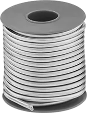 Insulating Lead Wire, 0.25 inch Diameter, 20 Feet Long, 5 lb Spool Weight Lead Wire McMASTER 8879K3