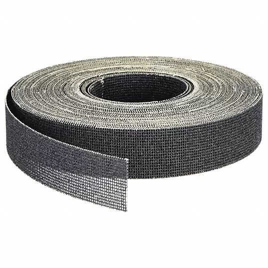 Fine Silicon Carbide Abrasive Roll, 75 ft L X 1 1/2 in W, 120 Grit Abrasive Roll Norton 66261107270
