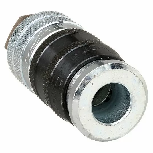 Quick Connect Hose Coupling, Industrial, Steel, Socket Hose Coupling Parker EZ-501-8FP