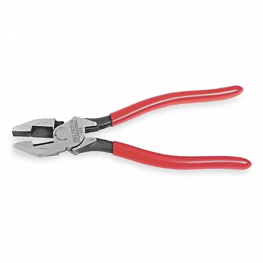 Linesman Pliers, 8-5/8 In Pliers Proto J268G