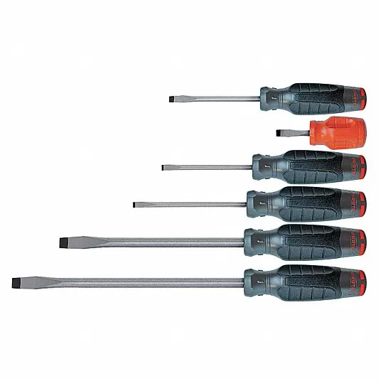 Tether Ready Screwdriver Set, PH, 6 PC , Made in USA, J1206SP-TT Screw Driver Set Proto 24AK63
