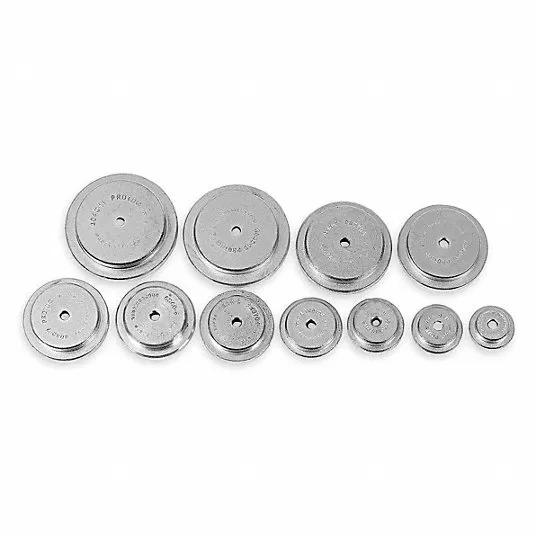 Step Plate Adaptor Set, Overall Dia1-2-7/8 inch, 11 PC Step Plate Adaptor Set Proto J4040