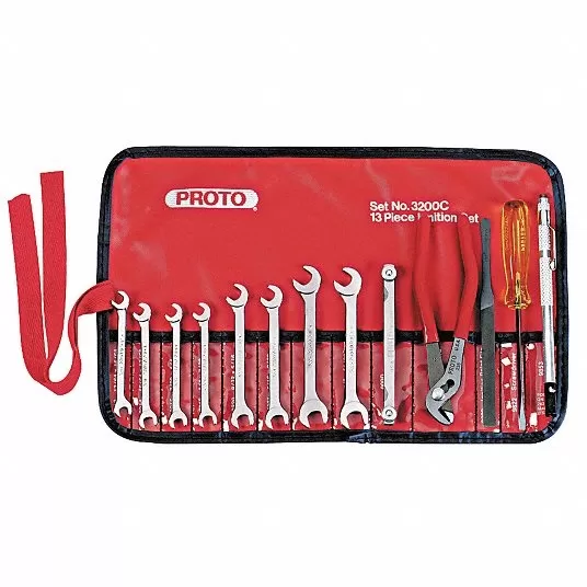 Open End Wrench Set, Number of Tools 13 1AKT6 Wrench Set Proto J3200C
