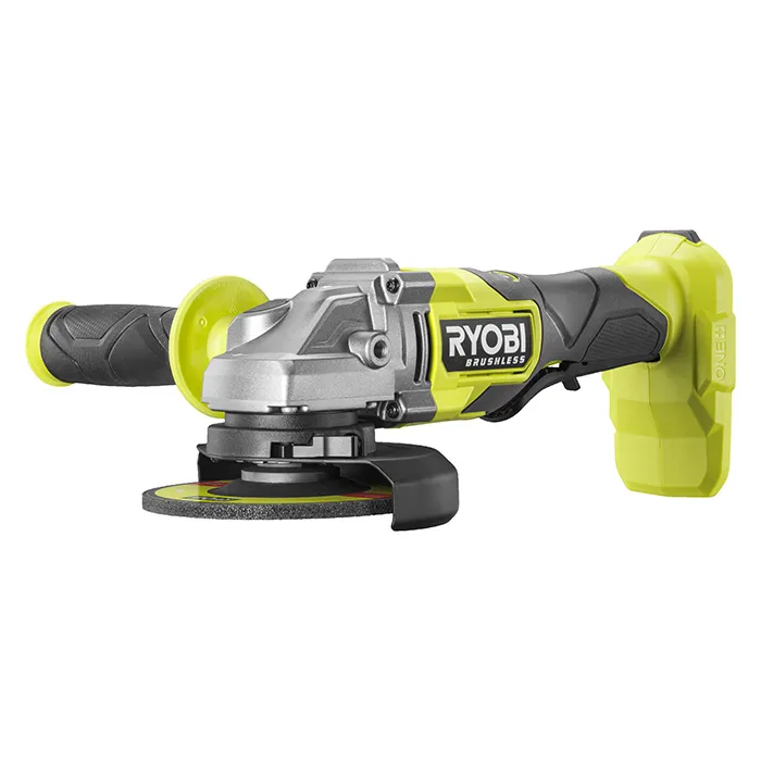 Cordless Angle Grinder Machine 125mm (5 inch), 18V, 9200rpm, 2.6kg Cordless Angle Grinder Machine Ryobi RAG18BL-0