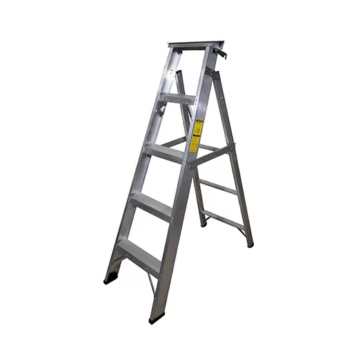 Aluminum Two-in-One Ladder Step 5 (1.5m to 2.6m) <br> TIO5 Ladder Reach TIO5