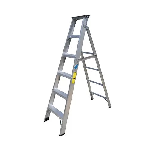 Aluminum Two-in-One Ladder Step 6 (1.8m to 3.2m) Ladder Reach TIO6