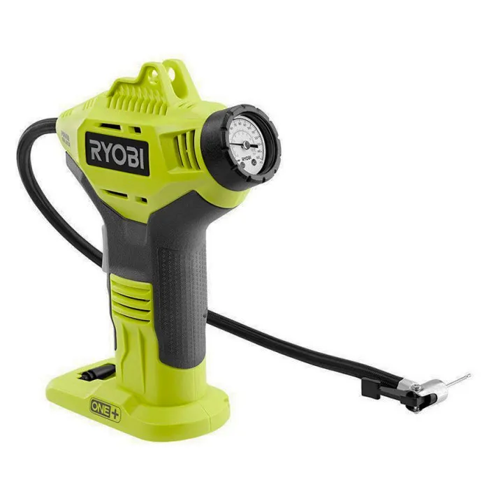 Cordless High Pressure Inflator, 18V, Max.pressure 10 Bar, Hose 508mm, 1.1kg Cordless High Pressure Inflator Ryobi R18PI-0