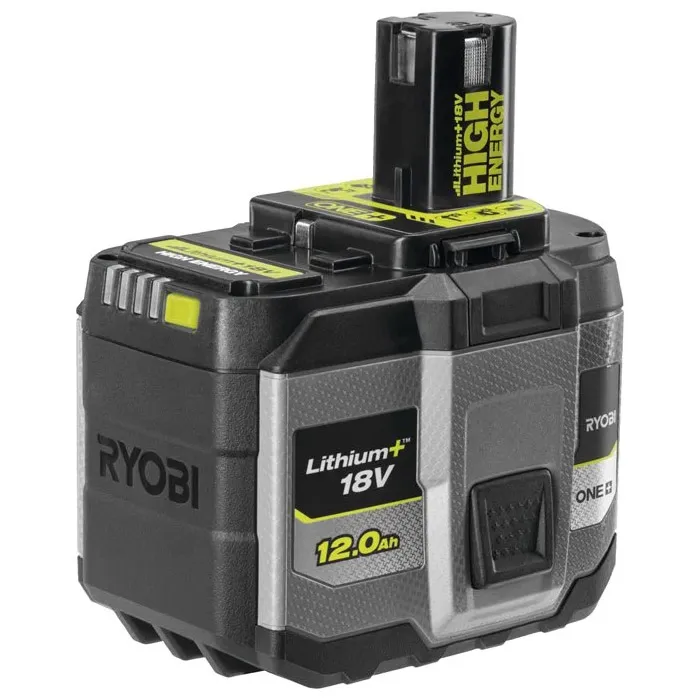 Lithium-ion Battery, 18V, 12.0 Amp, 1.7kg Lithium-ion Battery 18V Ryobi RB18120T