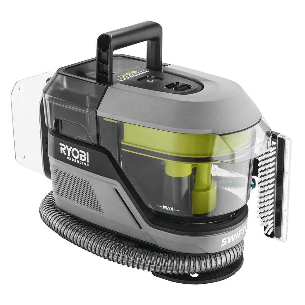 Cordless Brushless Swift Clean Stain Cleaner, 18V, 600 ml Tank, 1.2 m Hose, 4.2 kg Cordless Stain Cleaner Ryobi RDC18BL