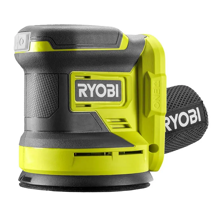 Random Orbital Sander, 18v, Paper Size 125mm, 20000opm, 1.6kg Orbital Sander Machine Ryobi RROS18-0