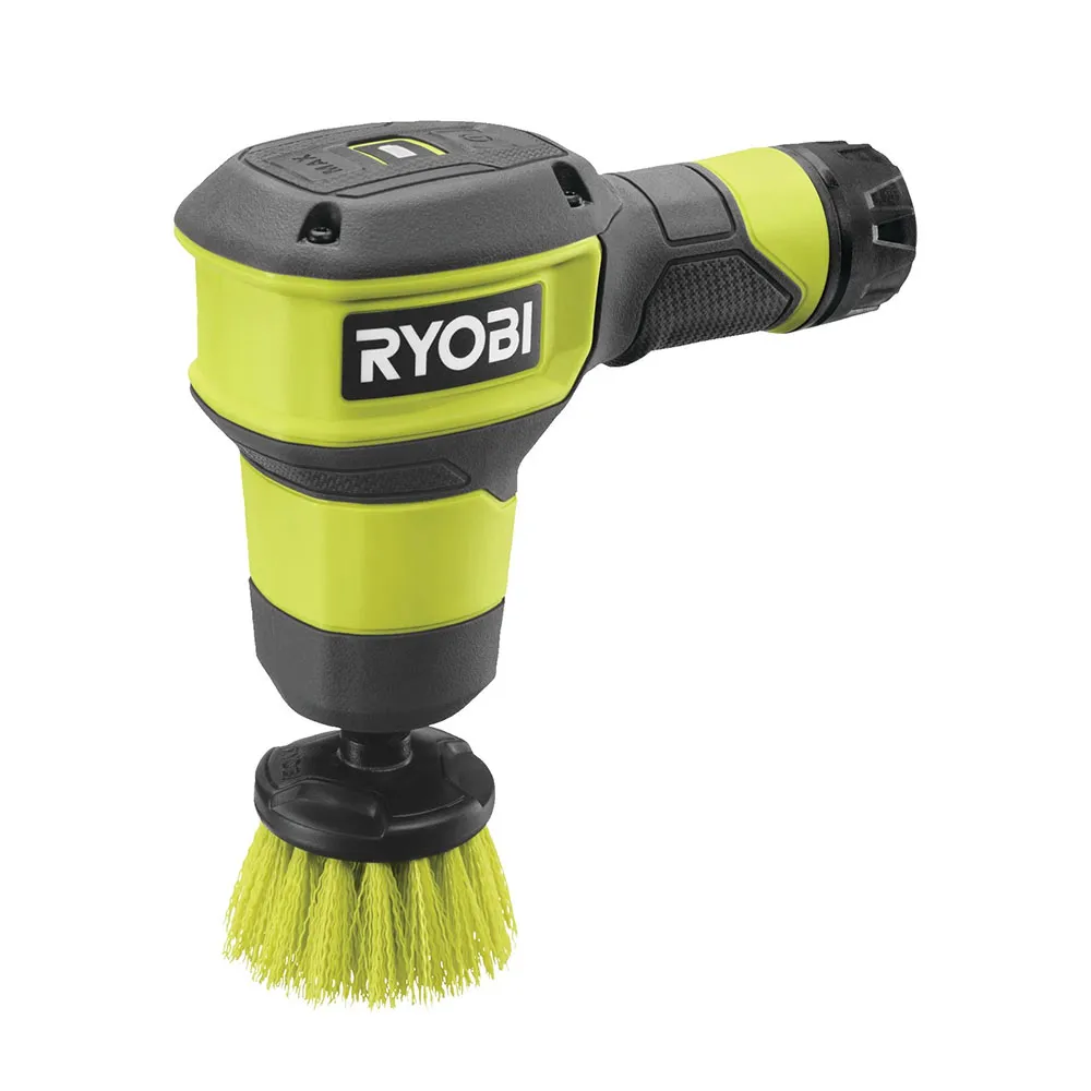 Cordless  Cleaning Scrubber 4V, 300 RPM, 5 cm Brush Head, IPX7 Waterproof, 0.49 kg Cordless  Cleaning Scrubber Ryobi RSCR4-0
