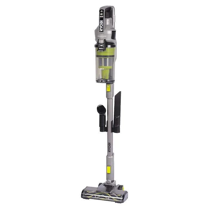 Cordless 3 in 1 Stick Vacuum Cleaner, For Carpets And hard Floors, 18V, 60 Mins Runtime Cordless Stick Vacuum Cleaner Ryobi RSVS18BL-0