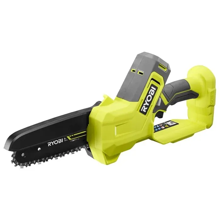 Cordless Pruning Mini chainsaw, 6 inch, Cutting capacity 130mm, 2.11kg Cordless Pruning Chainsaw Ryobi RY18PS15A-0