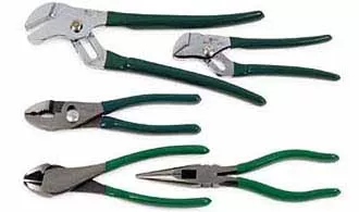 Pliers Set, Made in the U.S.A, 5pc Pliers Set Sk Professional Tools 17835