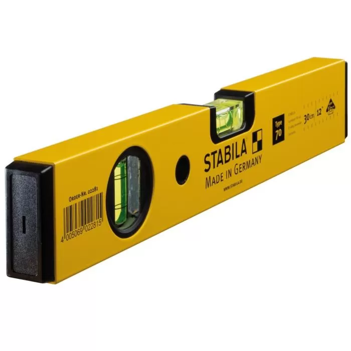 Type 70 Spirit Level, 30 cm Spirit Level Stabila 2281