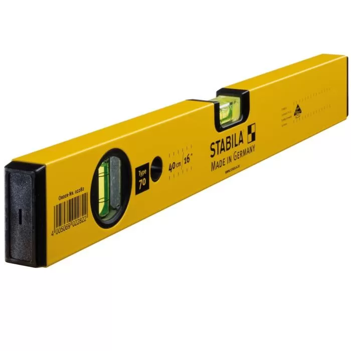 Type 70 Spirit Level, 40 cm Spirit Level Stabila 2282