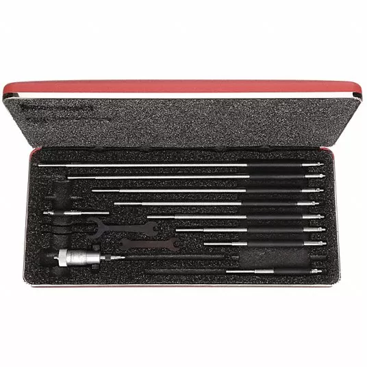 Mechanical Solid-Rod Inside Micrometer, Inside Micrometer Type Solid Rod Inside Micrometer2ZUC5 Micrometer Starrett 124BZ