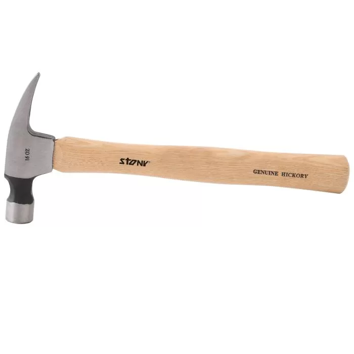 RIPPING HAMER WITH HICKORY WOOD HANDLE - 16OZ , Blue, B B Ripping hammer Stony 81691221